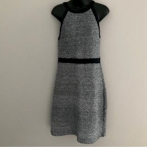DOLAN, knit gray midi dress
